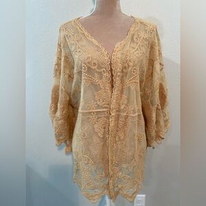 Coco +Carmen lace kimono